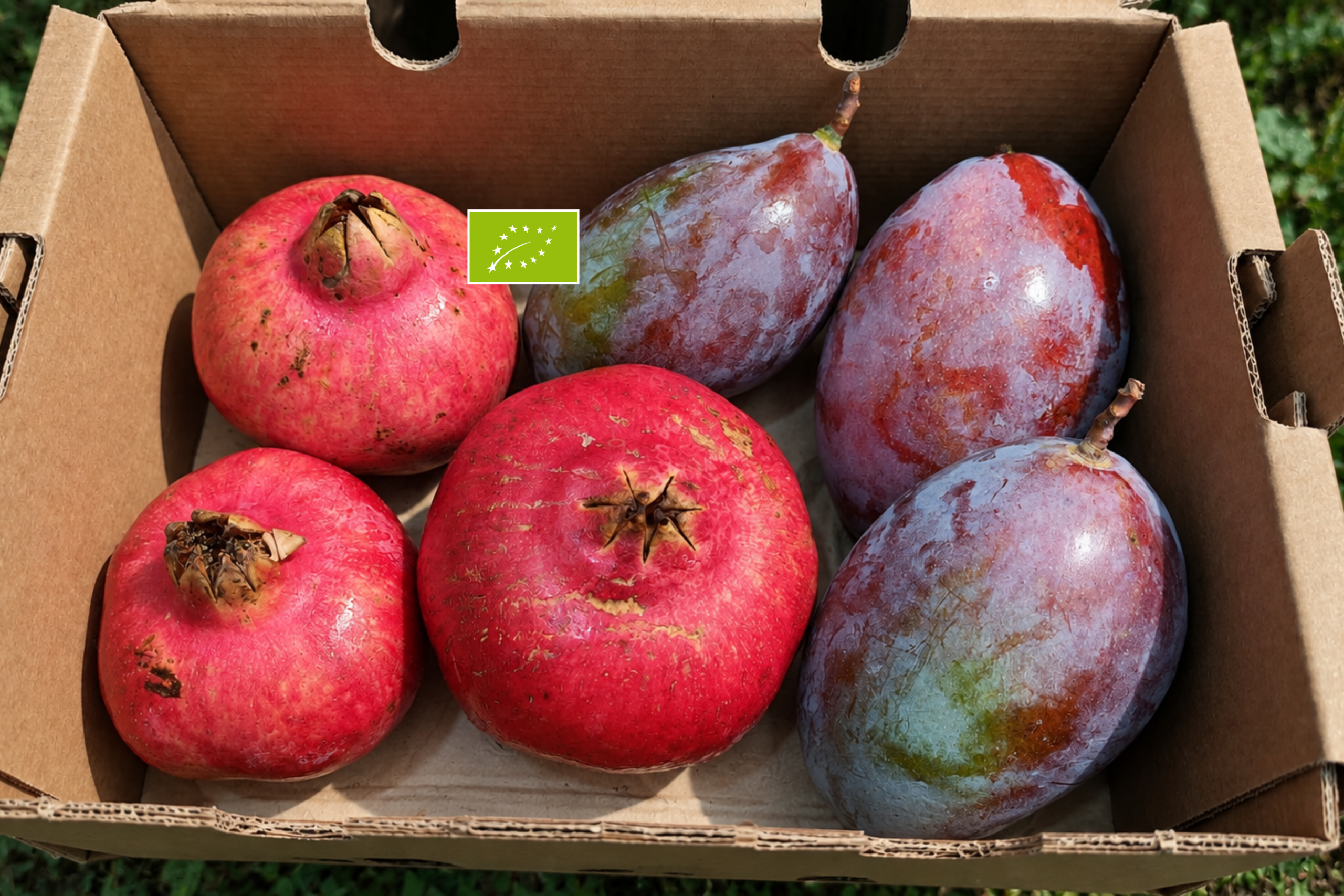 Mango Osteen y Granada Ecológicos